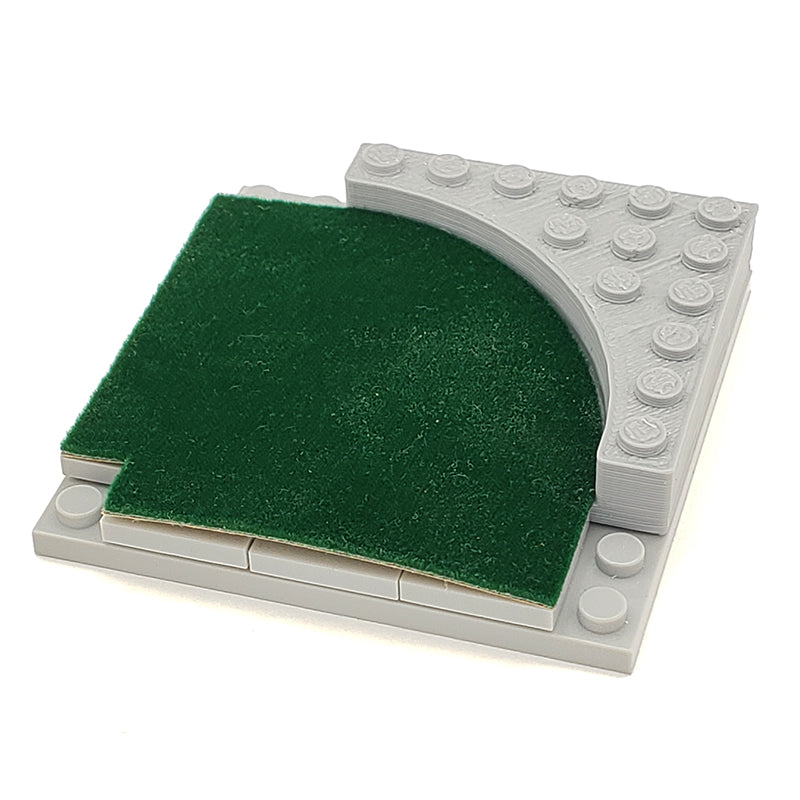 MicroGolf Z™ Cuved Corner Piece — 6x6